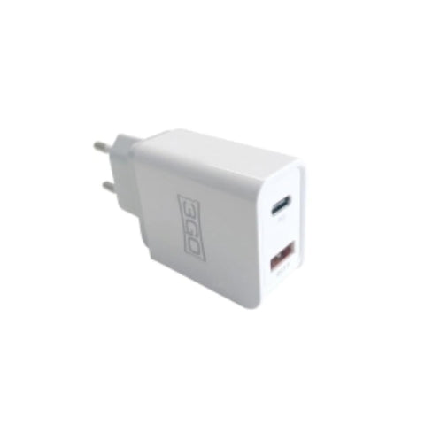 Cargador de Pared 3GO ALMUSBCQC3/ 1xUSB/ 1xUSB Tipo-C/ 18W