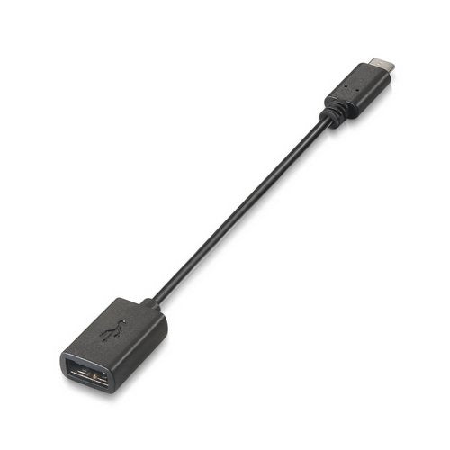 Cable USB 2.0 Nanocable 10.01.2400/ USB Tipo-C Macho - USB Hembra/ 15cm/ Negro