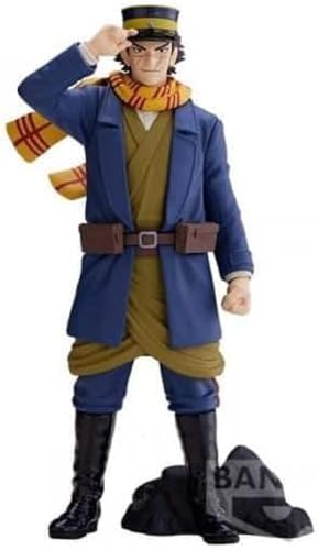 Banpresto Figura de Acción Saichi Sugimoto Golden Kamuy 16cm BP19561 Multicolor