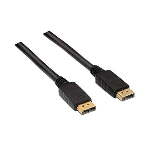 Cable DisplayPort 1.2 4K Nanocable 10.15.2302/ DisplayPort Macho - DisplayPort Macho/ 2m/ Negro