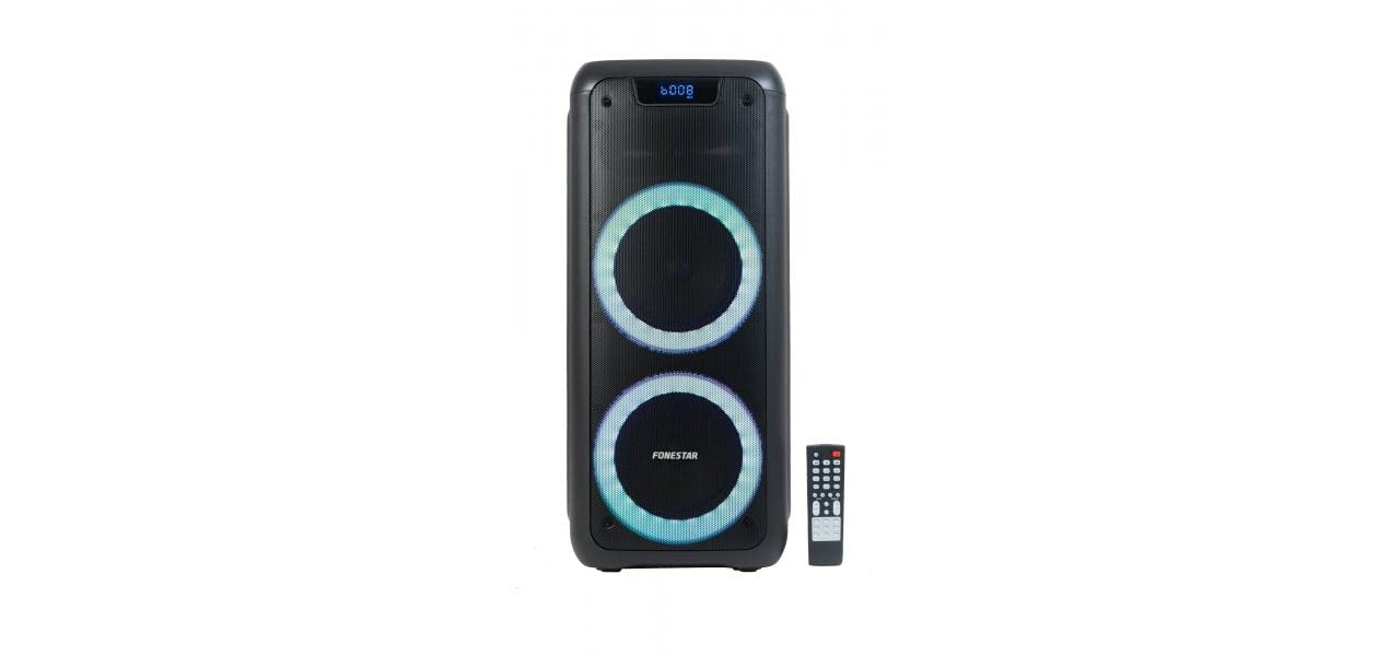 Altavoz Portable con Bluetooth Fonestar Party-Duo/ 100W/ 1.0