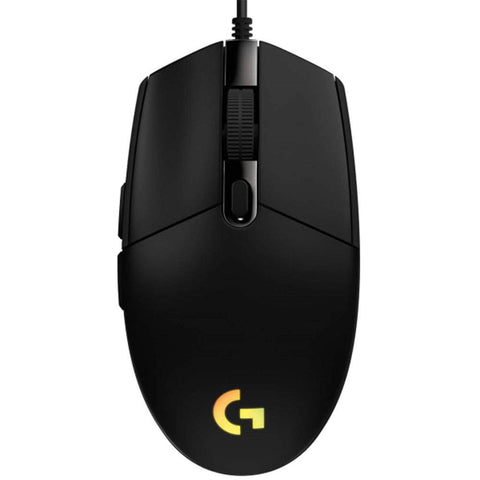 Ratón Gaming Logitech G102 Lightsync/ Hasta 8000 DPI/ Negro