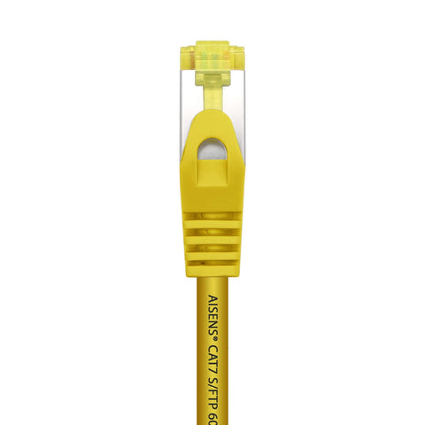 Cable de Red RJ45 SFTP Aisens A146-0472 Cat.7/ 25cm/ Amarillo