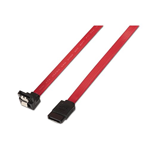 Cable SATA Nanocable 10.18.0301/ SATA Hembra - SATA Hembra/ 50cm/ Rojo