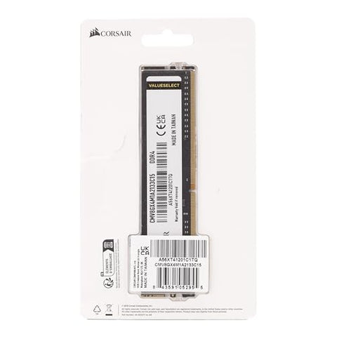 Memoria RAM Corsair ValueSelect 8GB/ DDR4/ 2133MHz/ 1.2V/ CL15/ DIMM