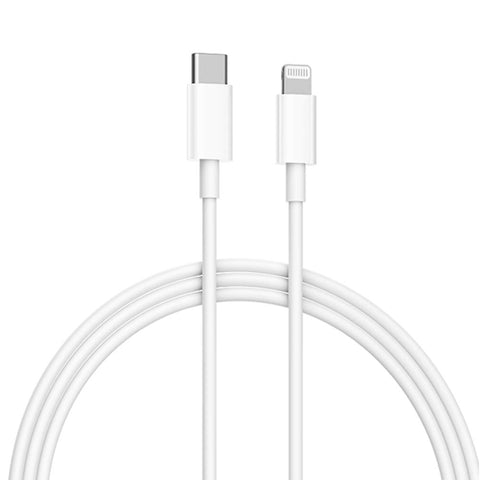 Cable USB 2.0 Tipo-C Lightning Xiaomi BHR4421GL/ USB Tipo-C Macho - Lightning Macho/ 1m/ Blanco