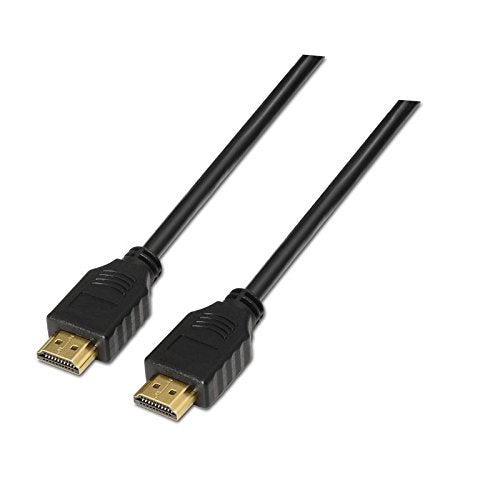 Cable HDMI 1.3b Nanocable 10.15.0301/ HDMI Macho - HDMI Macho/ 1m/ Negro