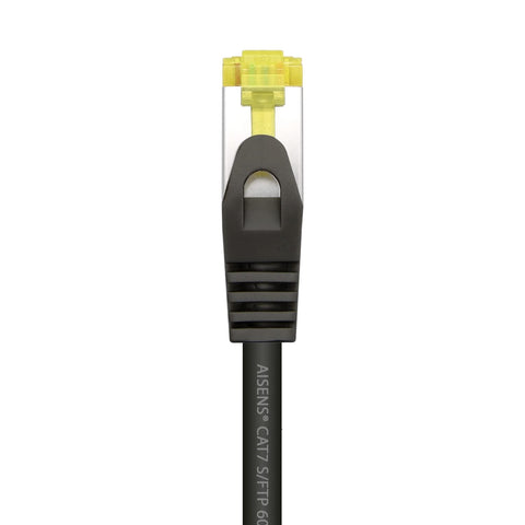 Cable de Red RJ45 SFTP Aisens A146-0486 Cat.7/ 1m/ Negro