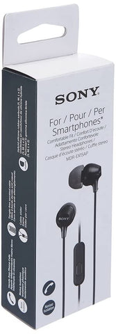 Auriculares Intrauditivos Sony MDR-EX15AP/ con Micrófono/ Jack 3.5/ Negros