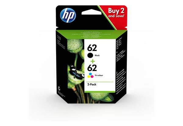 Cartucho de Tinta Original HP nº62 Multipack/ Negro/ Tricolor