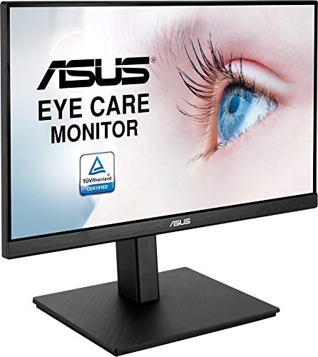 Monitor Asus VA229QSB 21.5'/ Full HD/ Multimedia/ Regulable en altura/ Negro