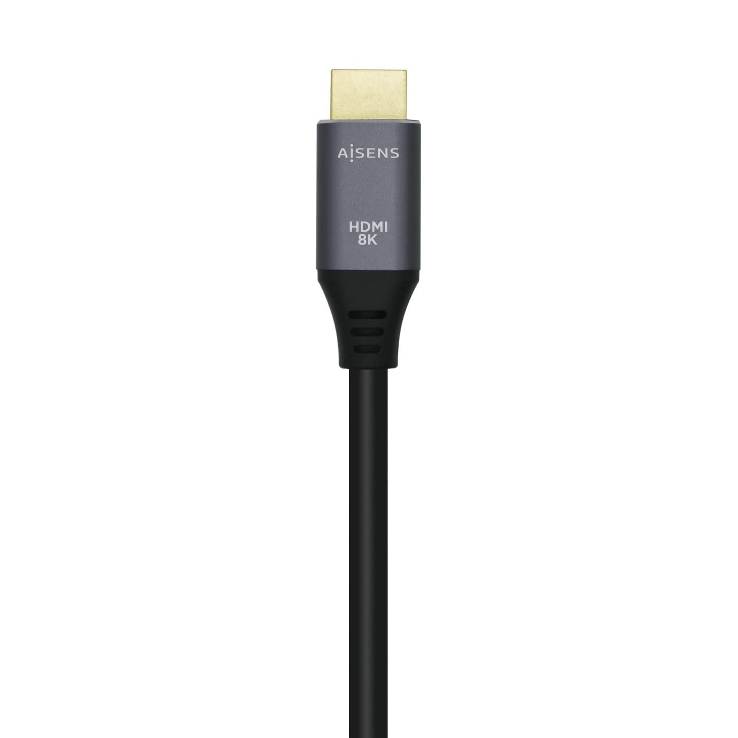 Cable HDMI 2.1 8K Aisens A150-0425/ HDMI Macho - HDMI Macho/ 50cm/ Gris Negro