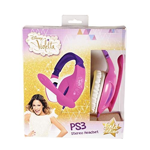 Indeca Auriculares Violetta para Sony PS3 / PC/Xbox