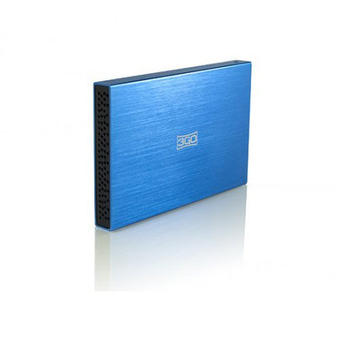 Caja Externa para Disco Duro de 2.5' 3GO HDD25BL13/ USB 2.0