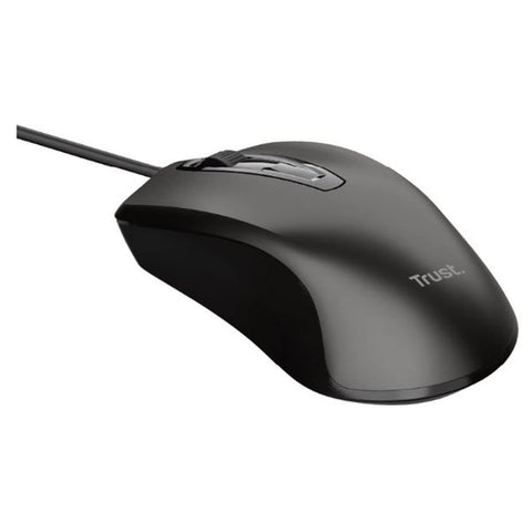 Ratón Trust Basics Wired Mouse/ Hasta 1200 DPI