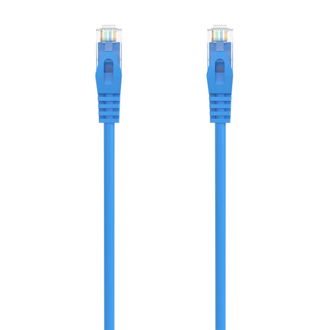 Cable de Red RJ45 AWG24 UTP Aisens A145-0572 Cat.6A/ LSZH/ 50cm/ Azul