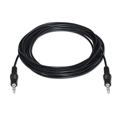 Cable Estéreo Nanocable 10.24.0103/ Jack 3.5 Macho - Jack 3.5 Macho/ 3m/ Negro