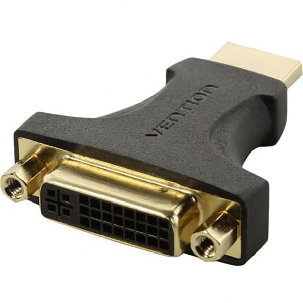 Adaptador HDMI Vention AIKB0/ HDMI Macho - DVI (24+5) Hembra