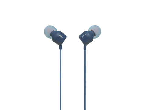 Auriculares Intrauditivos JBL Tune 110/ con Micrófono/ Jack 3.5/ Azules