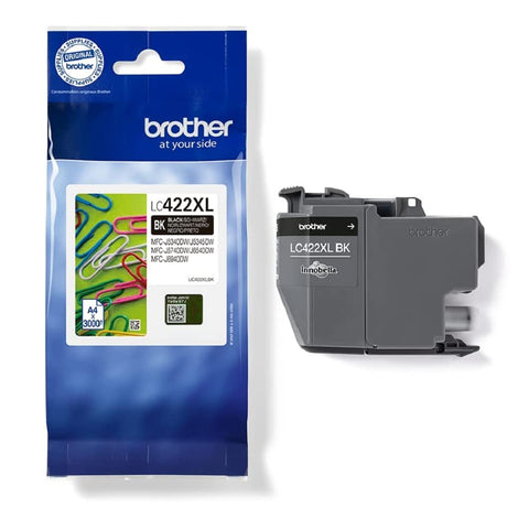 Cartucho de Tinta Original Brother LC-422 XL Alta Capacidad/ Negro