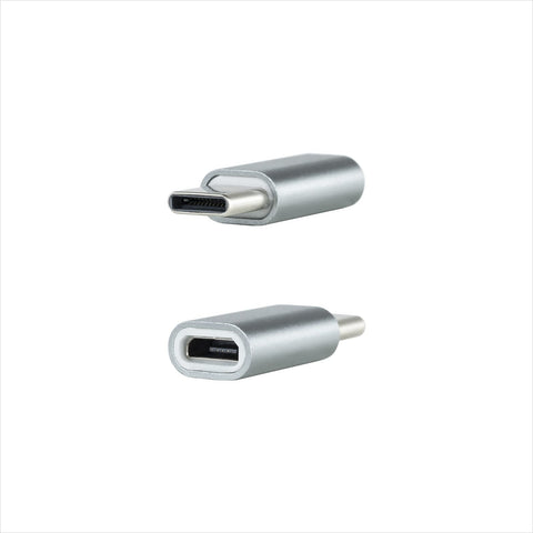 Adaptador Nanocable 10.02.0011/ USB Tipo-C Macho - MicroUSB Hembra