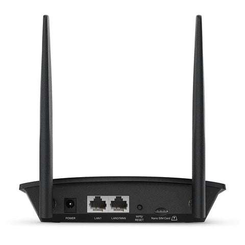 Router Inalámbrico 4G TP-Link TL-MR100 300Mbps/ 2.4GHz/ 2 Antenas/ WiFi 802.11b/g/n