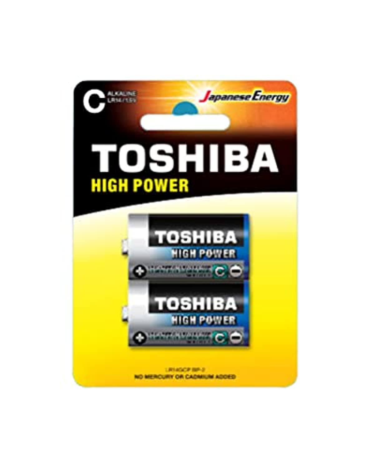 Pack de 2 Pilas C 2 Toshiba LR14/ 1.5V/ Alcalinas