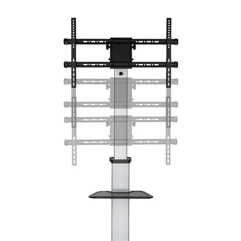 Soporte de Suelo Inclinable con Ruedas Aisens FT86TRE-197 para TV 37-86'/ hasta 50kg