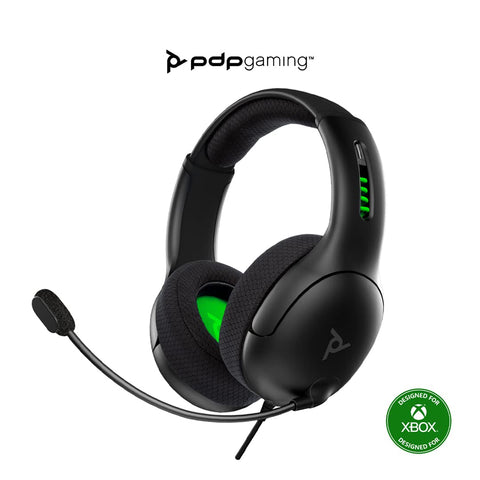 PDP LVL50 Cableado Headset XB1 Negro