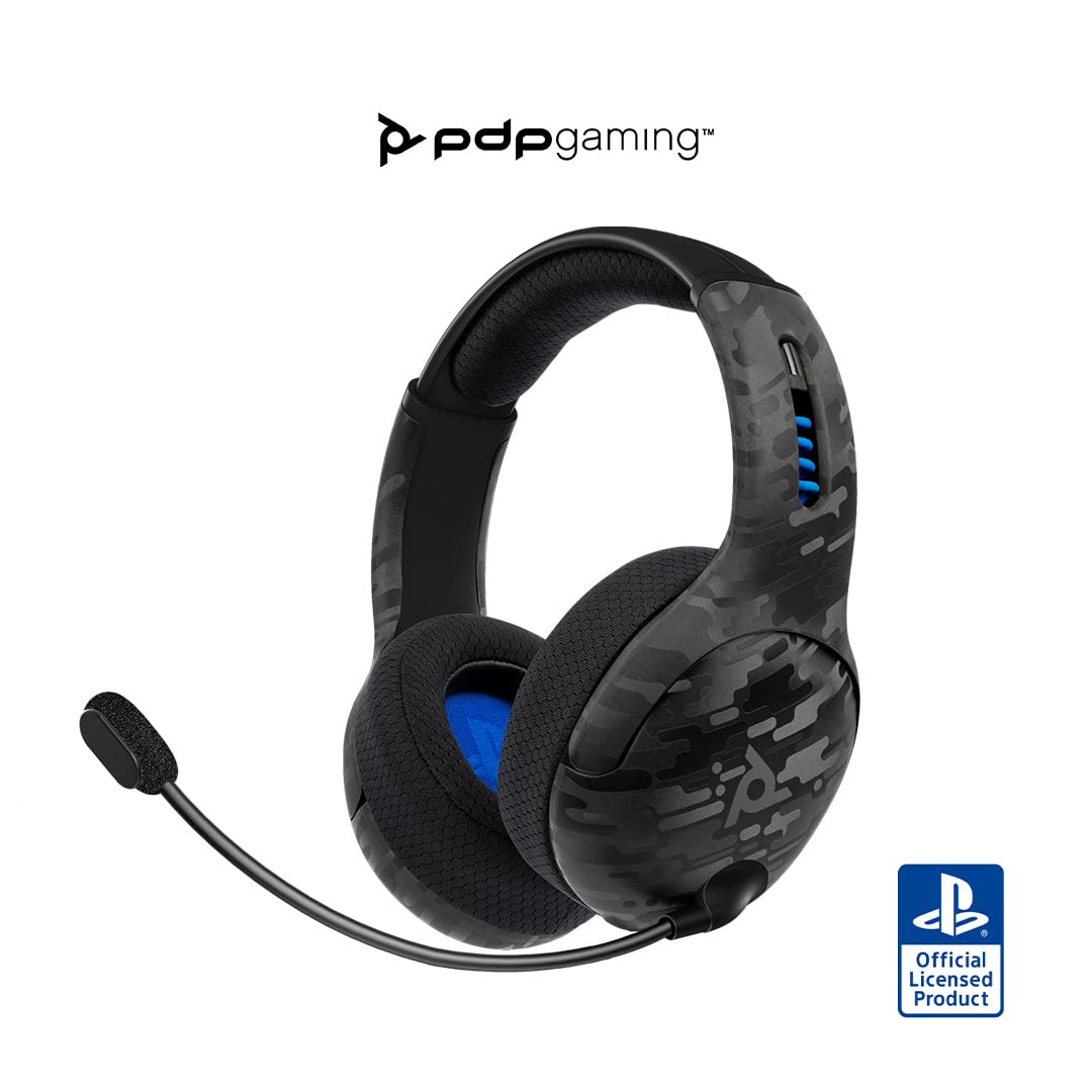 PDP LVL50 Wireless Headset PS4 Camo Negro