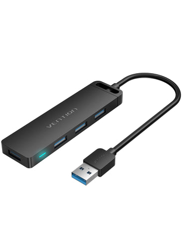 Hub USB 3.0 Vention CHLBB/ 4xUSB/ 1xMicroUSB PD