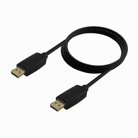 Cable DisplayPort 1.2 CCS 4K Aisens A124-0739/ DisplayPort Macho - DisplayPort Macho/ Hasta 5W/ 2300Mbps/ 1.5m/ Negro