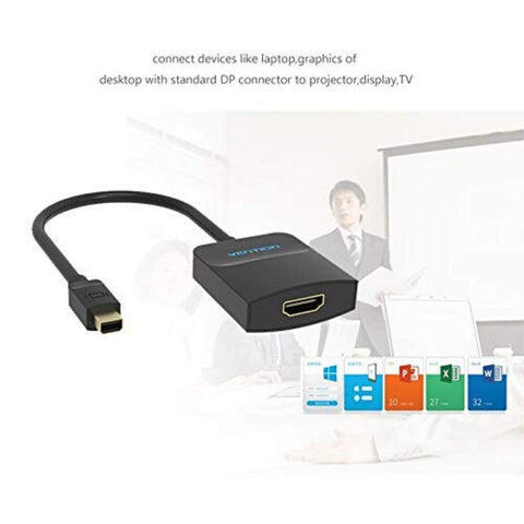 Conversor Vention HBCBB/ Mini DisplayPort Macho - HDMI Hembra