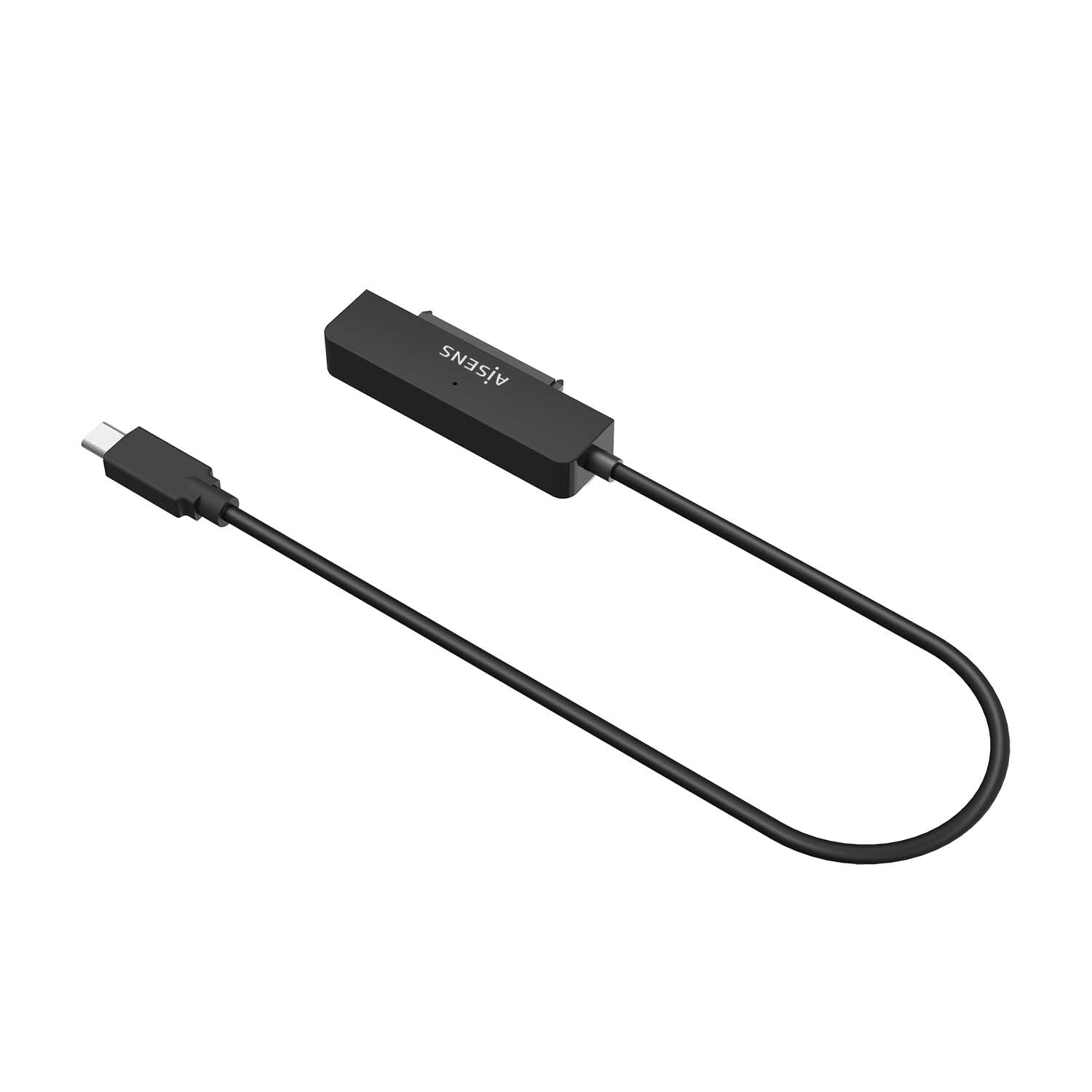 Adaptador para Discos Duros 2.5' Aisens ASE-25C04B/ USB 3.1 Macho - SATA