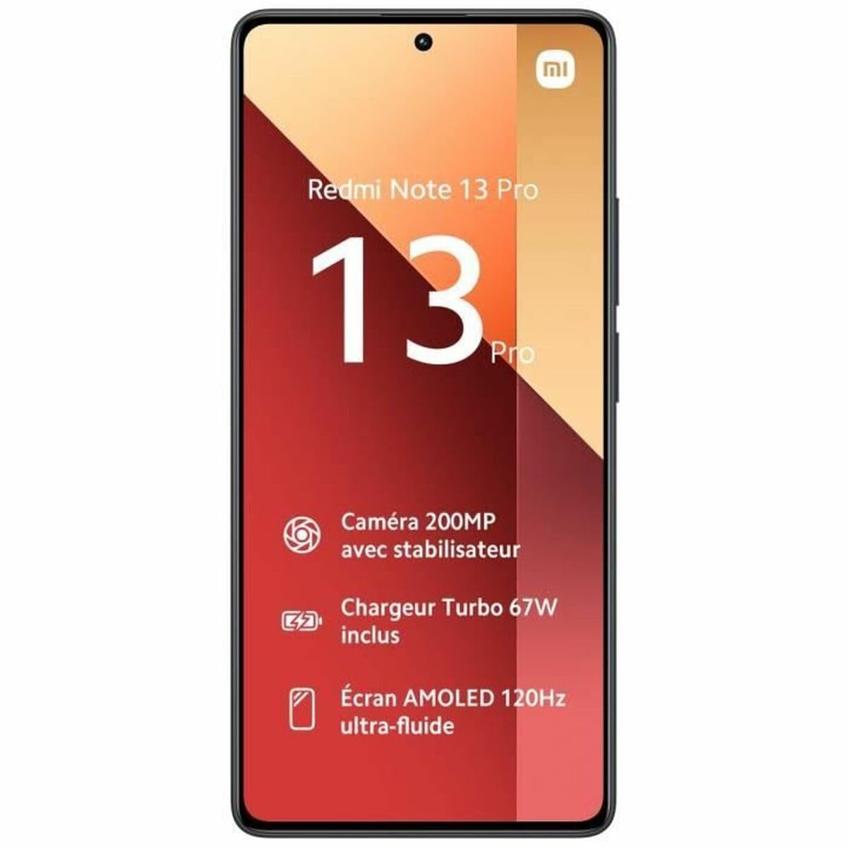 Smartphone Xiaomi Redmi Note 13 Pro 12GB/ 512GB/ 6.67'/ Negro