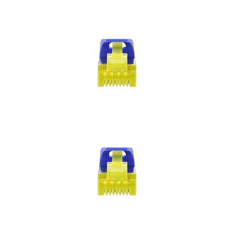 Cable de Red RJ45 SFTP Nanocable 10.20.1900-L25-BL Cat.6A/ LSZH/ 25cm/ Azul