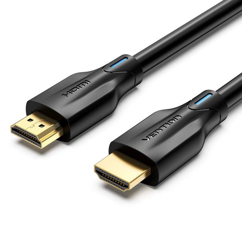 Cable HDMI 2.1 8K Vention AALBI/ HDMI Macho - HDMI Macho/ 3m/ Gris y Negro