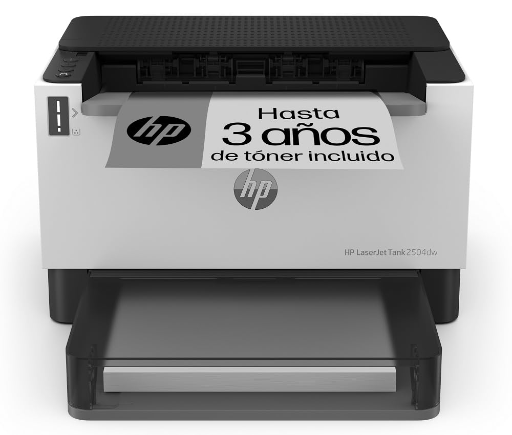 Impresora Recargable Láser Monocromo HP Laserjet Tank 2504DW WiFi/ Dúplex/ Blanca