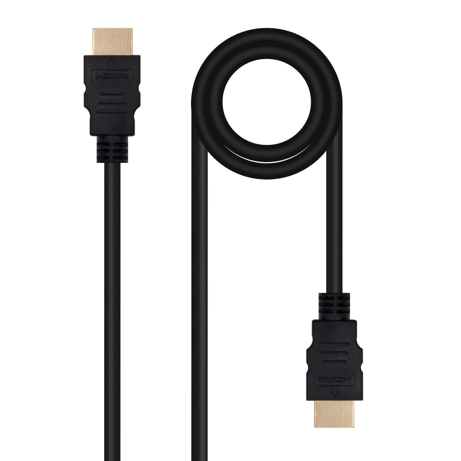 Cable HDMI 2.0 4K Nanocable 10.15.3805/ HDMI Macho - HDMI Macho/ 5m/ Negro