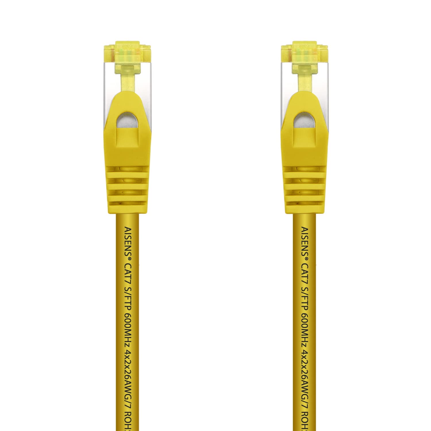 Cable de Red RJ45 SFTP Aisens A146-0474 Cat.7/ 1m/ Amarillo