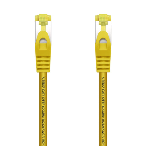 Cable de Red RJ45 SFTP Aisens A146-0473 Cat.7/ 50cm/ Amarillo