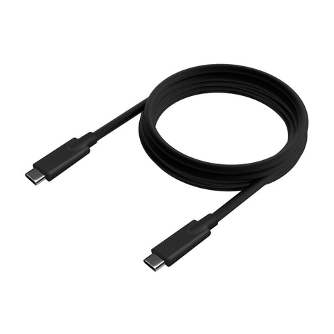 Cable USB 3.2 Tipo-C Aisens A107-0706 5GBPS 3A 60W/ USB Tipo-C Macho - USB Tipo-C Macho/ Hasta 60W/ 625Mbps/ 4m/ Negro