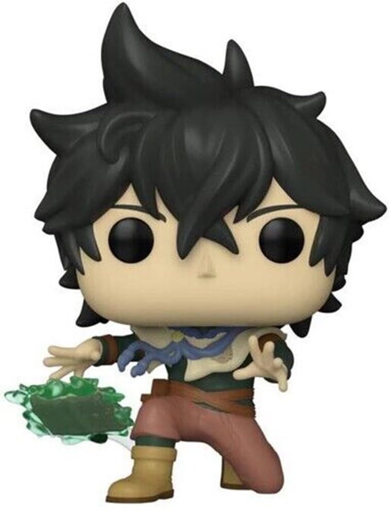 Funko Pop! Animation: Black Clover - Yuno - Figura de Vinilo Coleccionable - Idea de Regalo- Mercancia Oficial - Juguetes para Niños y Adultos - Anime Fans - Muñeco para Coleccionistas y Exposición