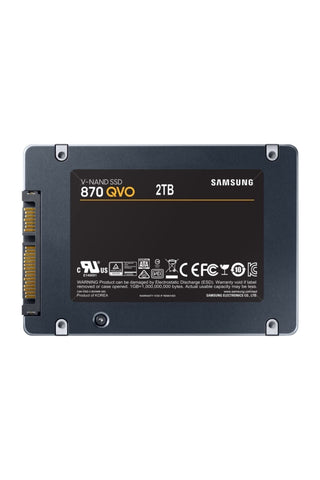 Disco SSD Samsung 870 QVO 2TB/ SATA III/ Full Capacity