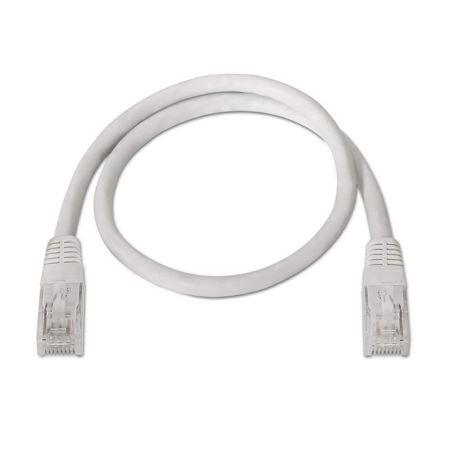 Cable de Red RJ45 UTP Aisens A133-0197/ Cat.5e/ 1m/ Blanco