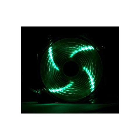 Ventilador Nox Coolfan 120 LED/ 12cm/ Verde