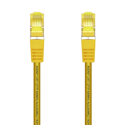 Cable de Red RJ45 SFTP Aisens A146-0473 Cat.7/ 50cm/ Amarillo