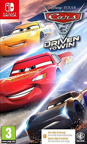 Cars 3 (Código en la caja)