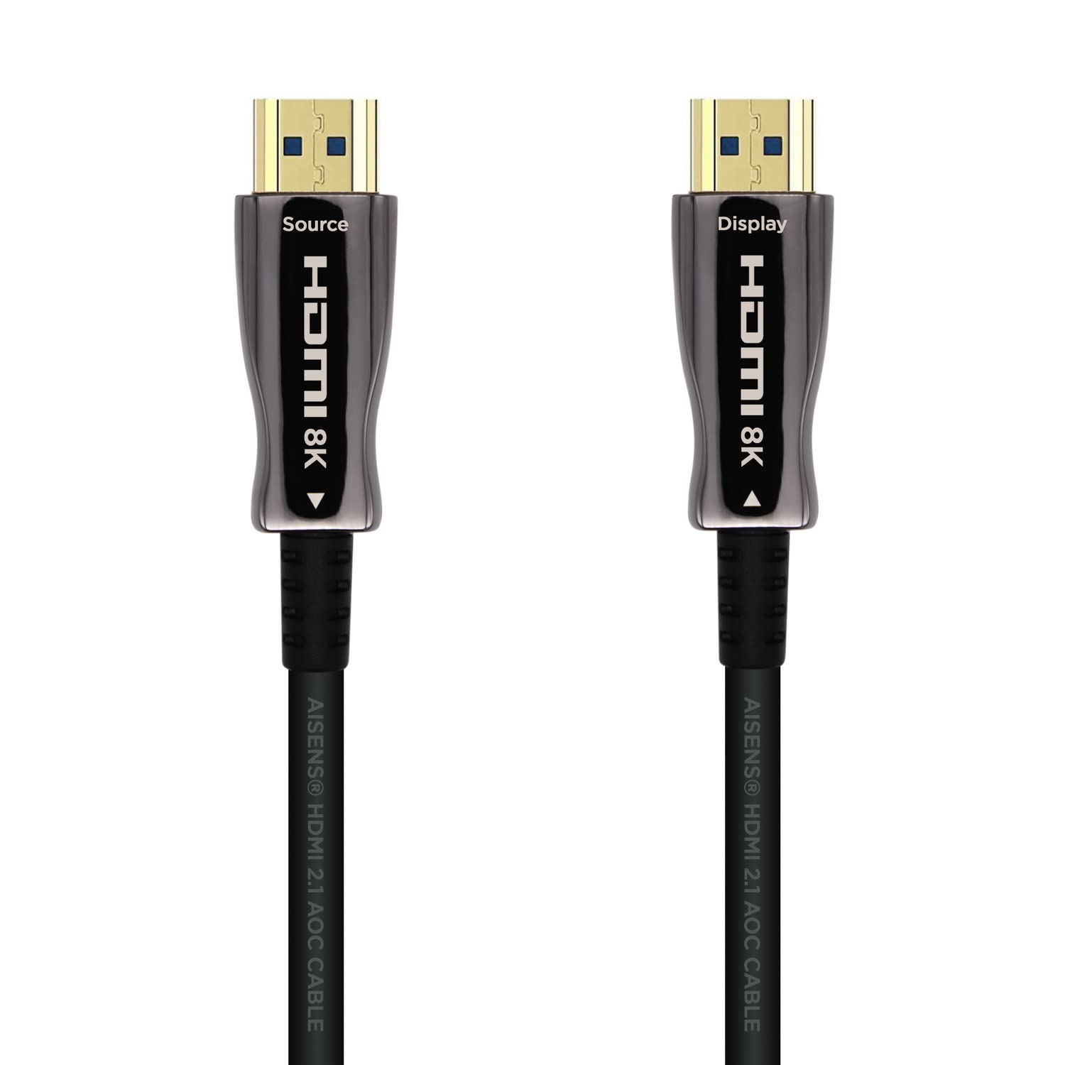 Cable HDMI 2.1 AOC 8K Aisens A153-0517/ HDMI Macho - HDMI Macho/ 20m/ Negro