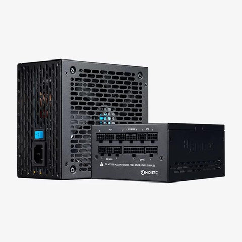 Fuente de Alimentación Hiditec GDX750 V2/ 750W/ Ventilador 14cm/ ATX 3.0/ PCIe 5.0/ 80 Plus Gold